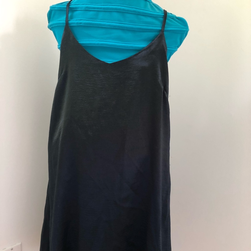 NWT Black Slip Dress